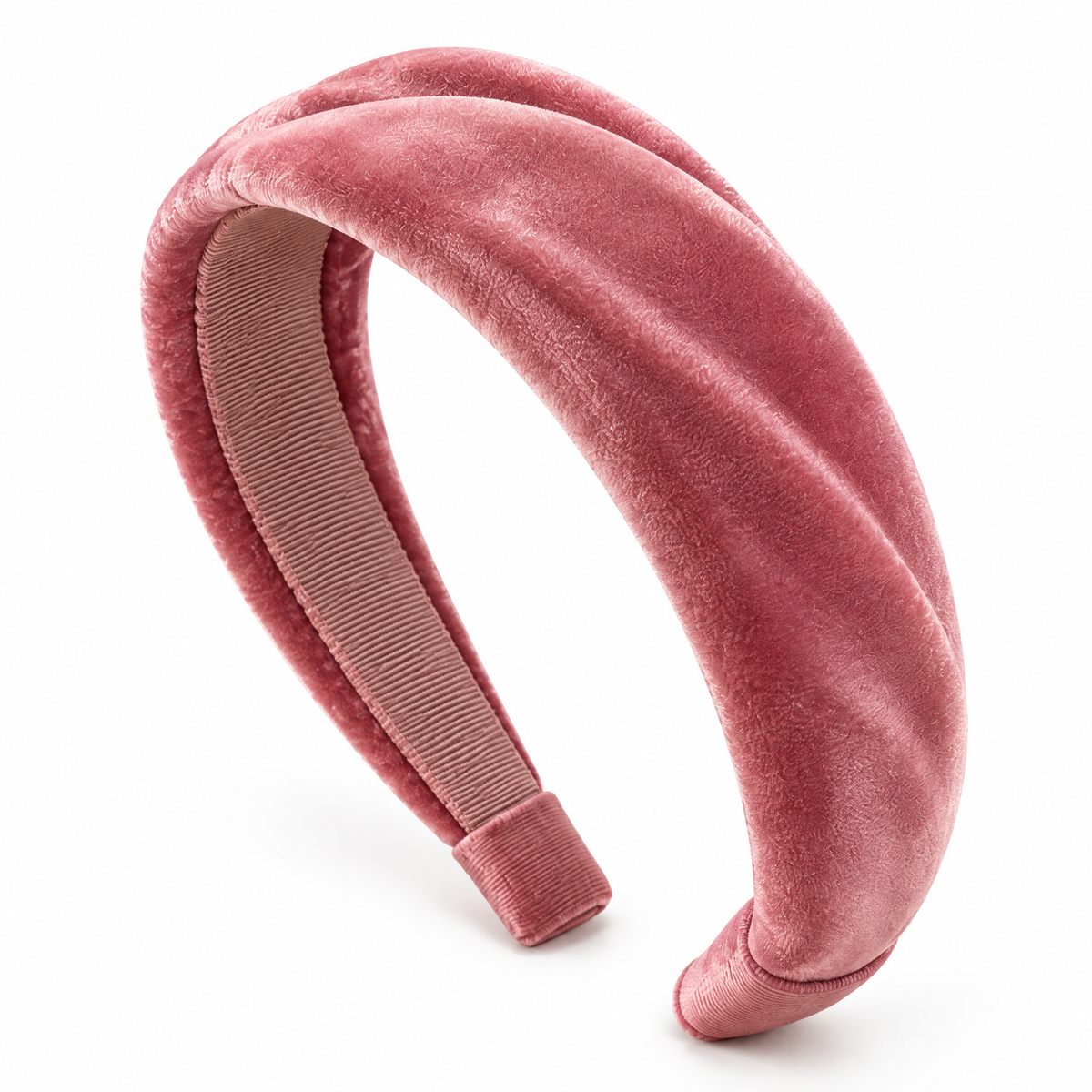 Prvoeian™ Elowen Vintage Velvet Padded Headband — Wide Retro Hair Band for Women